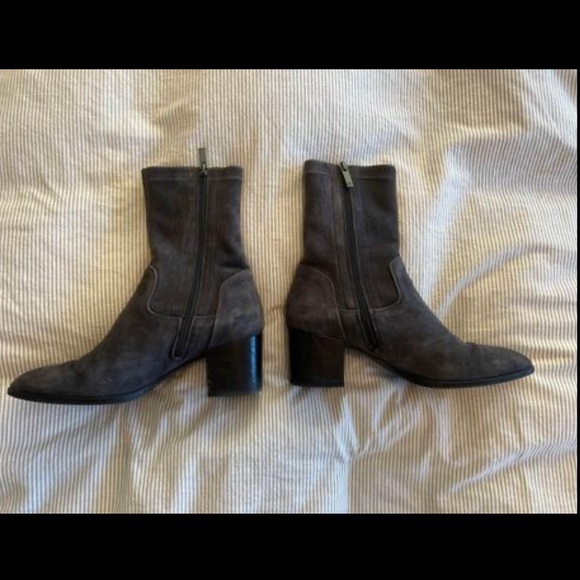 Aquatalia Grey Suede Boot (size 9.5) - Picture 2 of 5